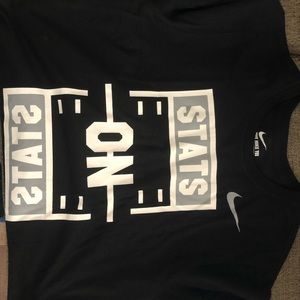 Stats on stats Nike shirt!